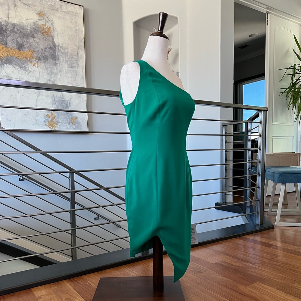 Jay Godfrey Green Johnson Cocktail Dress, 2 View 3